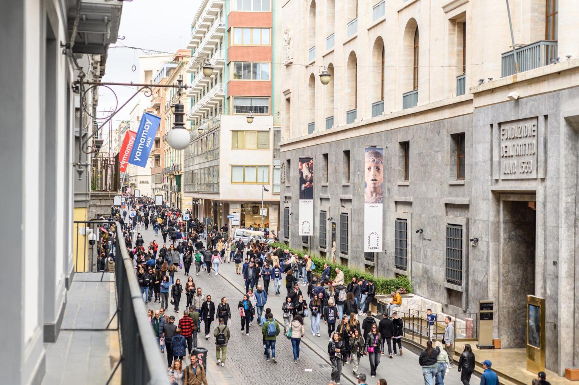 Hotel Dimora Joseph Via Toledo Neapel Exterior foto